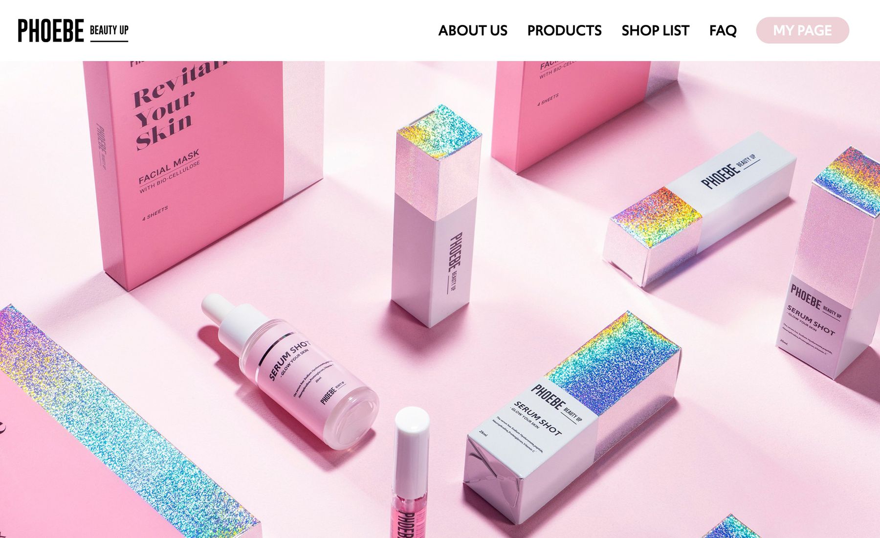 PHOEBE BEAUTY UPの写真